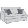 Buoyant Upholstery Buoyant Upholstery Beatrix 2 Seater Sofa Bed