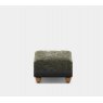 Tetrad Constable Square Stool Coco Olive Cushions & Galveston Black Body