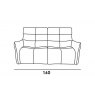 Italia Living Nuvola 2 Seater Loveseat