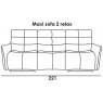 Italia Living Nuvola Maxi Sofa