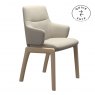 Stressless Stressless Quickship Mint Dining Chair Arms D100 Leg