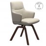 Stressless Stressless Quickship Mint Dining Chair Arms D200 Leg