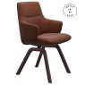 Stressless Stressless Quickship Mint Dining Chair Arms D200 Leg