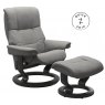 Stressless Stressless Quickship Mayfair Recliner Chair & Footstool (Classic Base)