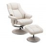 Global Furniture Alliance GFA Denver Swivel Recliner & Footstool