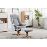 Global Furniture Alliance GFA Hawaii Swivel Recliner & Footstool