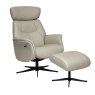 Global Furniture Alliance GFA Murcia Swivel Recliner & Footstool