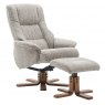 Global Furniture Alliance GFA Florida Swivel Recliner & Footstool