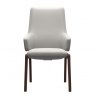 Stressless Stressless Vanilla High Back Dining Chair With Arms D100 Leg