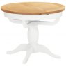 Devonshire Dorset Painted Pedestal Extending Table