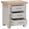 Devonshire Living Devonshire Wiltshire Painted 3 Drawer Bedside Chest