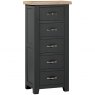 Devonshire Living Devonshire Wiltshire Painted 5 Drawer Tall Chest