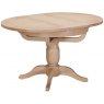 Devonshire Living Devonshire Wiltshire Oak Round Pedestal Extending Dining Table