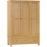 Devonshire Living Devonshire Moreton Triple Wardrobe With Two Drawers