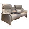 Himolla Chester 3 Seater Trapezodial Powered Reclining Sofa With Retracting Table(4247)