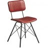 Hafren Contract Furniture Hafren Contract ZA Duke Leather Side Chair