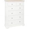Devonshire Living Devonshire Lydford Painted 2 Over 4 Chest Of Drawers