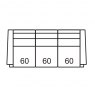 Marinelli Marinelli Australia 3 Seater Sofa