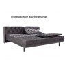 Tempur Tempur Arc Static Disc Bedframe With Quilted Headboard