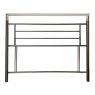 Crowther Distribution Mercury Metal Headboard