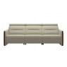 Stressless Stressless Emily Static 3 Seater Sofa With Wood Inlay
