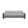Stressless Fiona 3 Seater Sofa Wood Arm