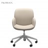 Stressless Stressless Bay Low Back Office Chair With Arms