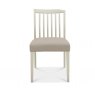 Bentley Designs Bergen Grey Washed Oak & Soft Grey Low Slat Back Dining Chair