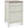 Bentley Designs Bergen Grey Washed Oak & Soft Grey Filing Cabinet