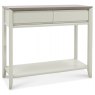 Bentley Designs Bergen Grey Washed Oak & Soft Grey Console Table With Drawer