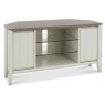 Bentley Designs Bergen Grey Washed Oak & Soft Grey Corner Entertainment Unit