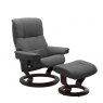 Stressless Mayfair Recliner Chair & Footstool (Classic Base)