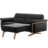 Stressless Stressless Stella 1.25 Seater With Wood Inlay & Longseat