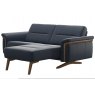 Stressless Stressless Stella 1.25 Seater With Wood Inlay & Longseat