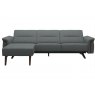 Stressless Stressless Stella 2 Seater With Wood Inlay & Longseat