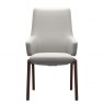 Stressless Stressless Vanilla High Back Dining Chair D100 Leg With Arms