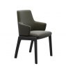 Stressless Vanilla Low Back Dining Chair D100 Leg With Arms