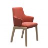 Stressless Vanilla Low Back Dining Chair D100 Leg With Arms