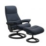 Stressless Stressless View Recliner Chair & Footstool Signature Base