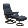 Stressless Stressless View Recliner Chair & Footstool Signature Base