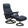 Stressless Stressless View Recliner Chair & Footstool Signature Base