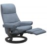 Stressless Stressless View Recliner Chair With Power Leg & Back