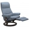 Stressless Stressless View Recliner Chair With Power Leg & Back