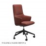 Stressless Stressless Mint High Back Office Chair With Arms