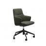 Stressless Mint Low Back Office Chair With Arms