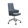 Stressless Stressless Vanilla High Back Office Chair With Arms