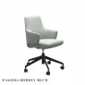 Stressless Stressless Vanilla Low Back Office Chair With Arms