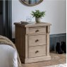 Gallery Direct Gallery Direct Vancouver 3 Drawer Bedside Chest