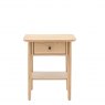 Gallery Direct Hatfield 1 Drawer Bedside Chest