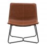 Gallery Direct Gallery Direct Hawking Lounge Chair PU Leather